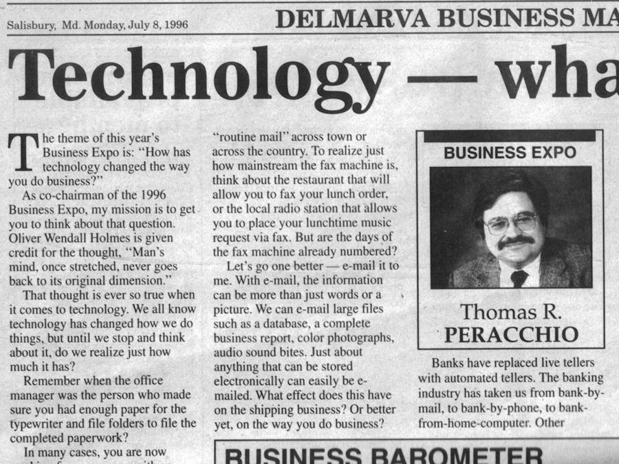 Delamarva Business 1996